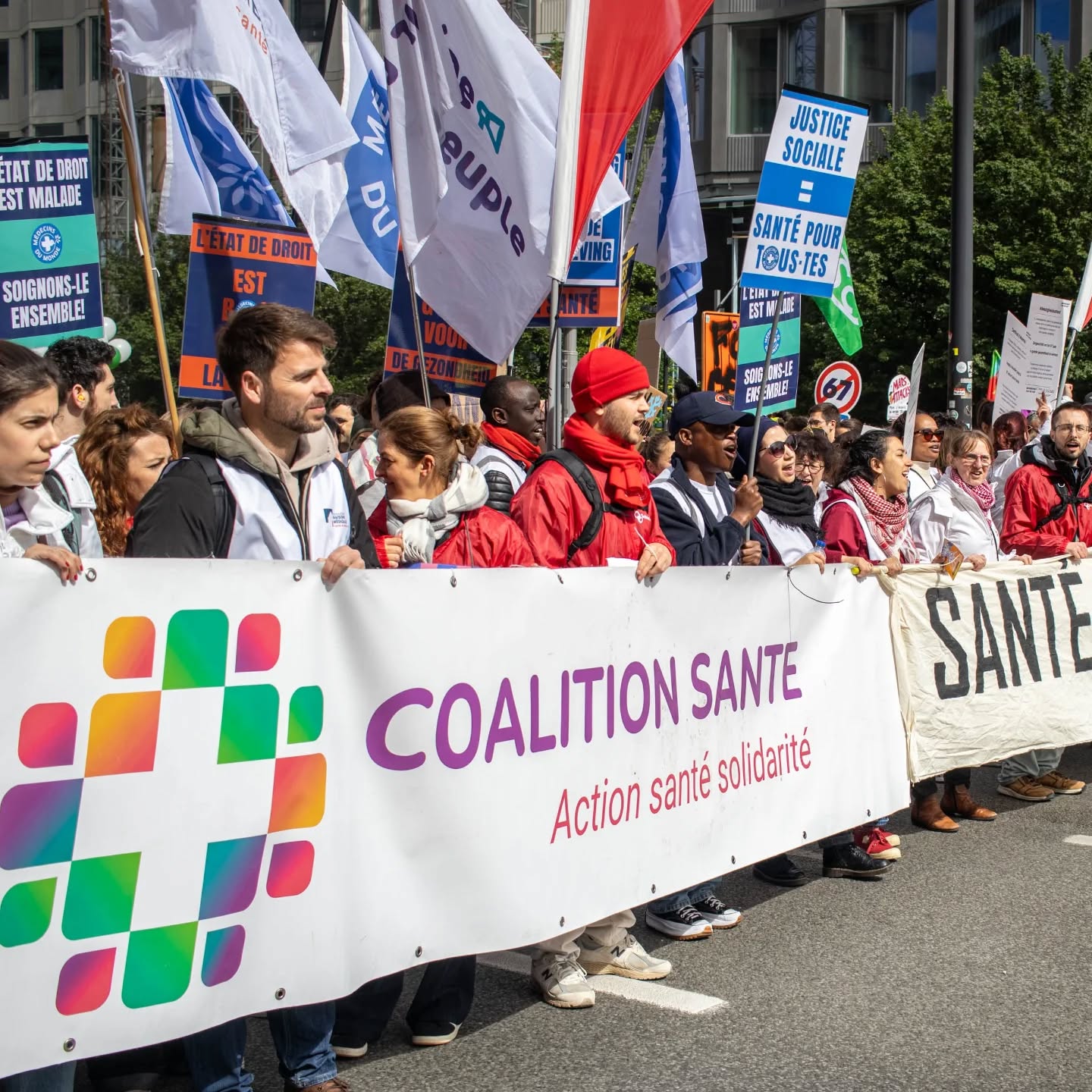 Samen op 9 en 11 oktober voor het klimaat, de gezondheid en tegen de besparingen!