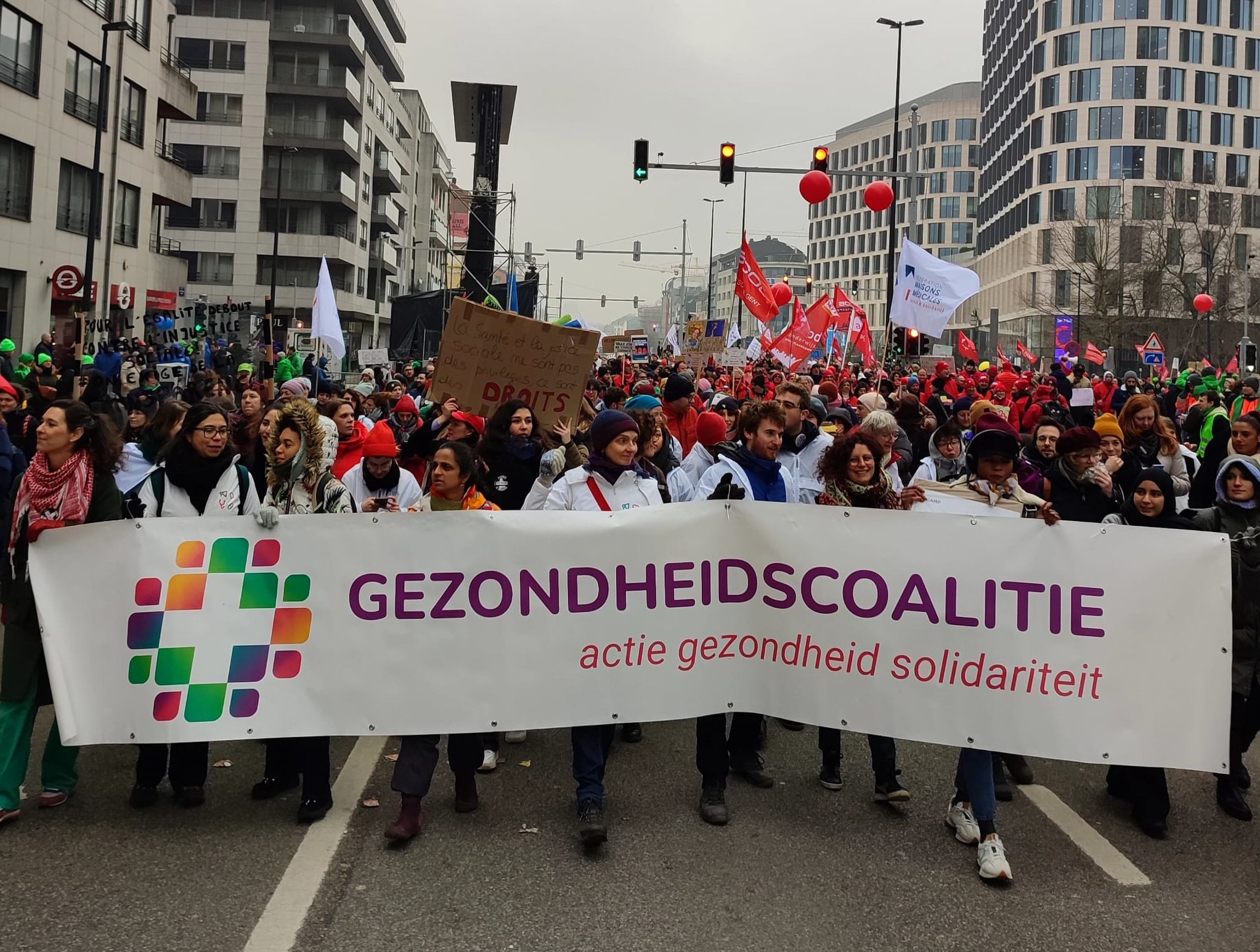 Nationale demonstraties en algemene stakingsactie